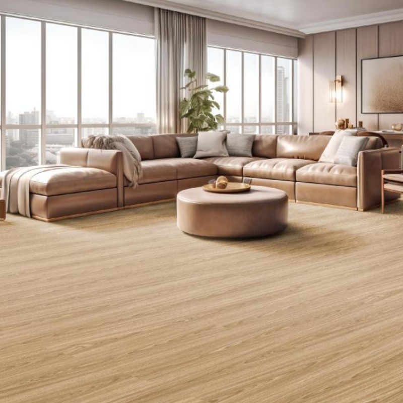 Композитное напольное покрытие из ПВХ Wood Grain Compact
